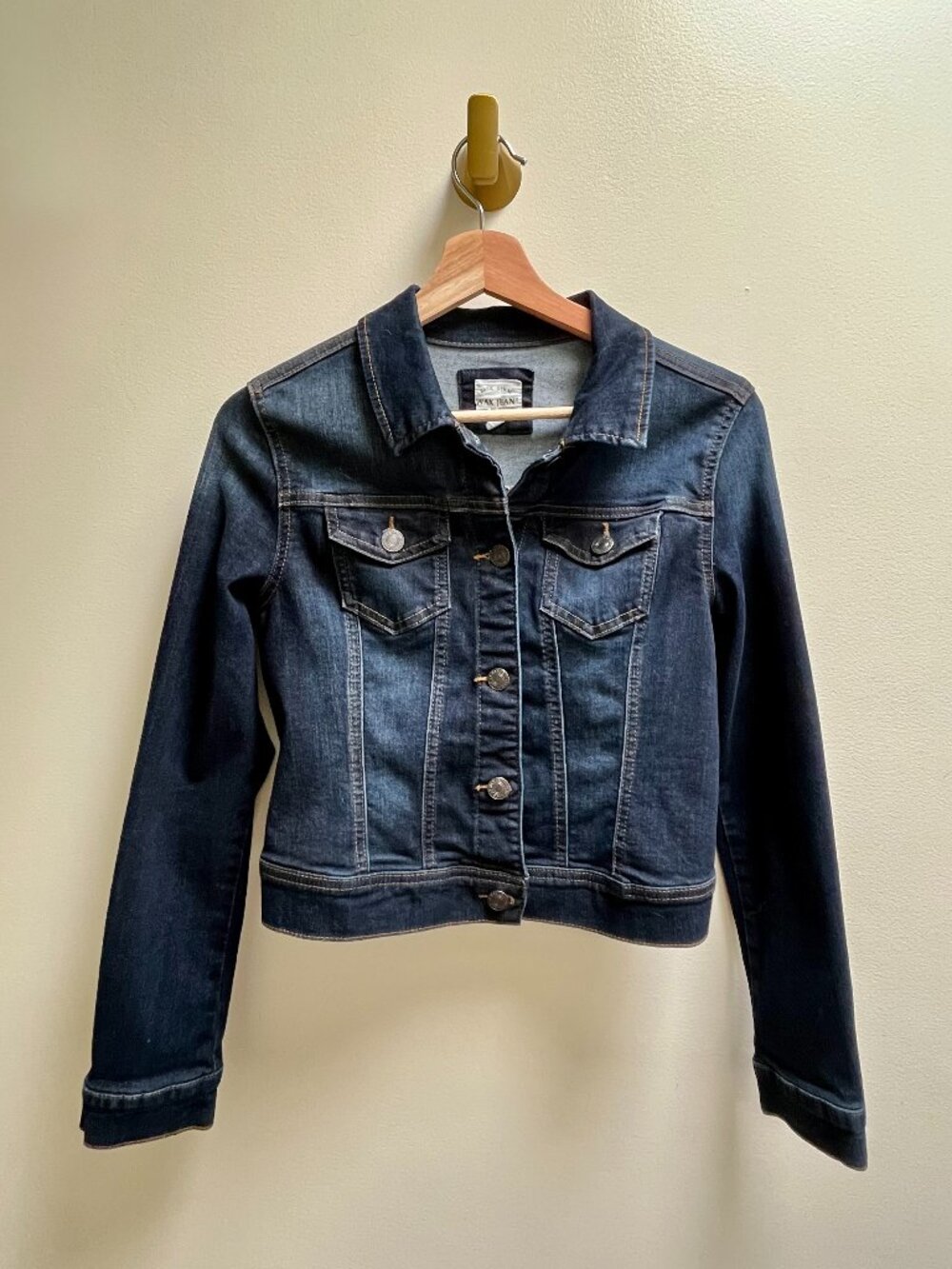 Basic Denim Wax Jean Jacket